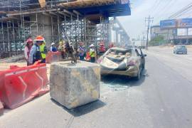 Los hechos se registraron este viernes sobre la avenida Miguel Alemán a la altura del Parque Stiva.