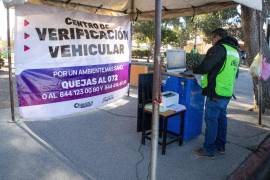 Durante enero, la verificación vehicular en Saltillo tiene un costo preferencial de 28 pesos para automóviles particulares.