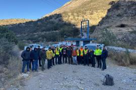 Personal de Protección Civil coordinó las labores en la Sierra de Zapalinamé.