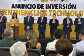 Durante el anuncio, Manolo Jiménez destacó que la generación de empleos es el principal programa social.