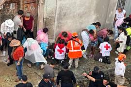 Siete personas heridas fue el saldo que dejó una explosión de pirotecnia que se registró la tarde del sábado en celebraciones de la Guelaguetza.