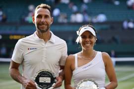 Santiago González y Giuliana Olmos se quedaron con el subcampeonato de Wimbledon, haciendo historia para México.