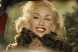 Gwen Stefani emula a Marilyn Monroe para la Navidad