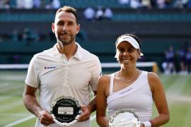 En Wimbledon, Santiago González llegó a la Final de la competencia de dobles mixtos junto a la también azteca, Giuliana Olmos.