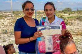 Empresas se han sumado con donaciones en especie para complementar los apoyos entregados en las comunidades.