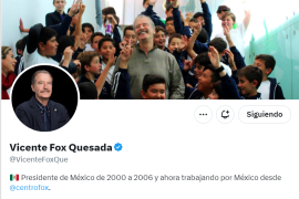 La cuenta del expresidente Vicente Fox en X, antes Twitter, fue restablecida.