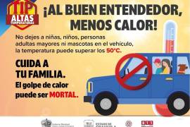 Por ondas de calor, Protección Civil de Sabinas emite recomendaciones