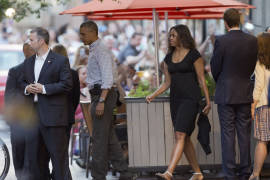 Barack Obama y su esposa gustan cenar a la mexicana