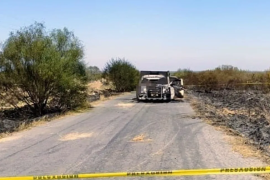 El hallazgo de los cuerpos decapitados fue sobre la carretera a San Pedro, a la altura de la comunidad Las Peñitas