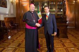 Nuncio del Vaticano pide a Peña buscar &quot;vía mexicana&quot; a matrimonio igualitario