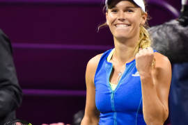 Wozniacki va por el título en Doha