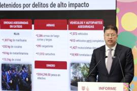Los delitos de alto impacto cayeron nueve por ciento entre enero y septiembre respecto al mismo periodo de 2025.