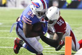 LeSean McCoy es duda para el domingo