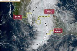 Advierte que se mantiene zona de prevención por efectos de tormenta tropical desde Punta Maldonado hasta el oeste de Acapulco