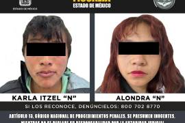 La FGJEM informó que un juez dictó prisión preventiva y abrió un plazo de tres meses de investigación contra dos mujeres acusadas de homicidio calificado en Chimalhuacán.