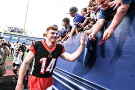 Con ovación incluida, Andy Dalton le da el triunfo a los Bengals sobre los Bills