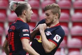 Leipzig aplasta en la Bundesliga con hat-trick de Timo Werner