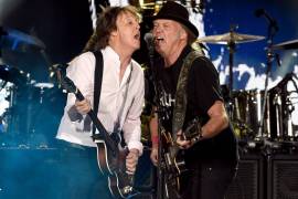 Paul McCartney y Neil Young juntos en el Desert Trip