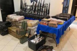 Detienen a policías al servicio del narco en Tamaulipas; aseguran armas, droga y vehículos