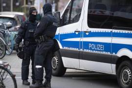 En la imagen dos policías de Alemania.