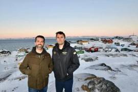 Donald Trump Jr. en Nuuk, Groenlandia, el 7 de enero de 2025.