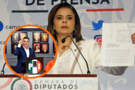 La Diputada del PRI, Montserrat Arcos denunció, ante el Instituto Nacional Electoral, a Alejandro Moreno por violencia de género y corrupción dentro del partido.