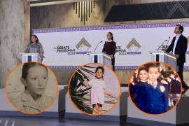 Claudia Sheinbaum, Jorge Álvarez Máynez y Xóchitl Gálvez, candidatos a la Presidencia de México, celebraron el Día del Niño y la Niña compartiendo fotografías de sus infancias