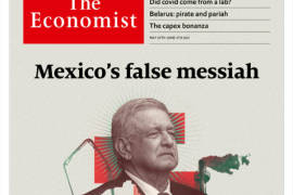 Encontronazo entre críticos de AMLO y pro 4T por portada de The Economist
