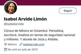 Isabel Arvide presume consulado y la critican, AMLO la defiende