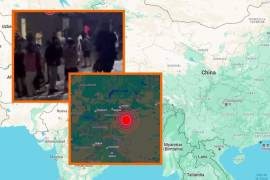 Terremoto de maginitud 7 mantuvo en alerta a autoridades de China, en la frontera de Kirguistán y Sinkiang.