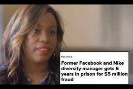 Barbara Furlow.Smiles, ex encargada del programa Diversidad, Equidad e Inclusión (DEI), en Facebook, fu condenada por robar hasta 5 millones de dólares a la plataforma.