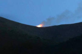 Reportan conato de incendio en sierra de Arteaga