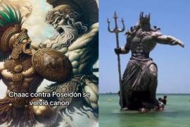 En Yucatán se sigue venerando una deidad de la cultura maya, llamada Chaac, el dios de la lluvia, quien supuestamente se habría enojado por la estatua de Poseidón que se encuentra en Puerto Progreso.