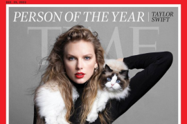 Taylor se corona como la primera persona nombrada ‘Persona del Año’ por su relevancia en las artes, de acuerdo a las revista TIME