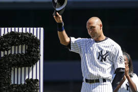 Jeter va camino a Cooperstown, encabeza boleta del 2020