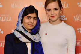 ‘Gracias a ti me considero una feminista’, dice Malala a Emma Watson