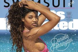 Danielle Herrington es la portada de la edición de trajes de baño de Sport Illustrated