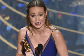 Brie Larson gana Óscar a mejor actriz por &quot;Room&quot;