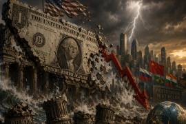 El declive y la caída del imperio del dólar.