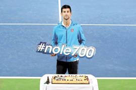Djokovic llega a 700 victorias
