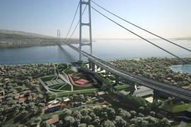 El puente del Estrecho de Messina conectará a partir de 2032 la isla de Sicilia con Italia continental.