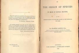 Subastarán &quot;El origen de las especies&quot; con anotaciones de Darwin