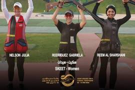 La mexicana subió a lo más alto del podio tras imponerse a competidoras de Francia, Estados Unidos y Qatar.