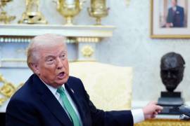 Trump añadió que pensaba que Europa habría enviado dragaminas para ayudar en la operación en el estrecho, y agregó que “no era gran cosa”, pero que era “injusto” para Estados Unidos.