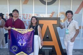 Arlette Madrid Guerrero representó a la Facultad de Ingeniería Mecánica y Eléctrica Unidad Norte en el Encuentro Nacional Estudiantil de Ingeniería Biomédica.