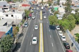 Poco más de un kilómetro del bulevar Eulalio Gutiérrez, en la colonia Valle de las Flores, fue rehabilitado.