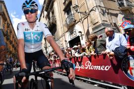 Froome se aleja de los líderes en el Giro de Italia