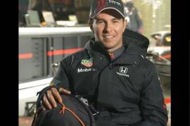 El hermoso casco que utilizará 'Checo' Pérez con Red Bull