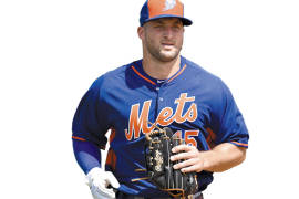 Tebow jugaría en primavera con Mets