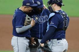 Rays vencen a Astros; están a un triunfo de Serie Mundial